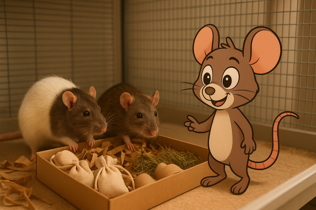 Image de couverture pour l’article "Enrichissement olfactif rat : guide pratique pour stimuler son nez"