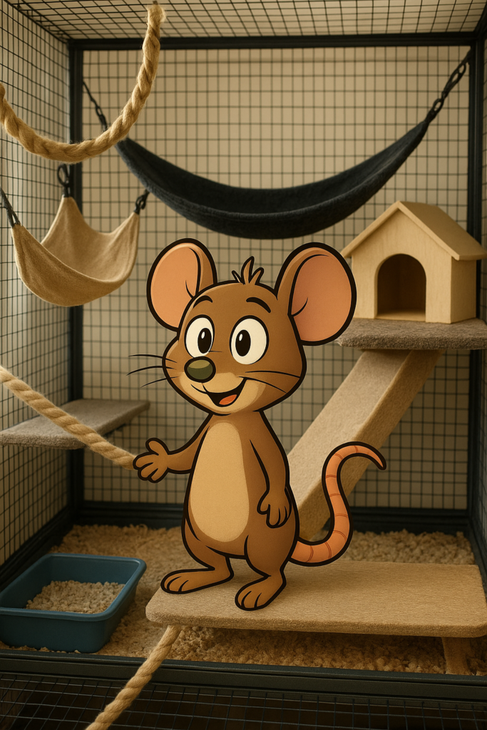 Image de couverture pour l’article "Prévention chutes cage rat : guide pratique pour sécuriser l'habitat"