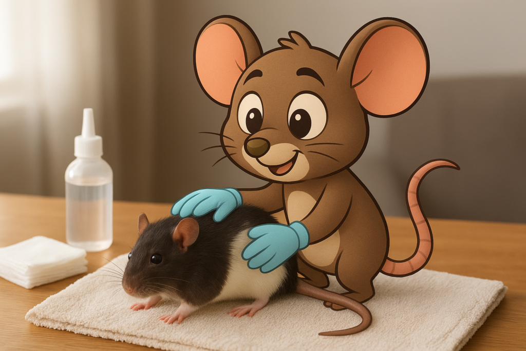 Image de couverture pour l’article "Saignement rat plaie : comment l’arrêter, nettoyer et soigner"