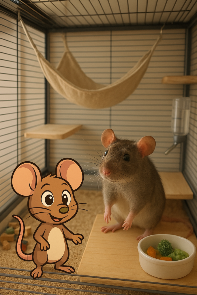 Image de couverture pour l’article "Conseils essentiels pour bien élever votre rat domestique au quotidien"