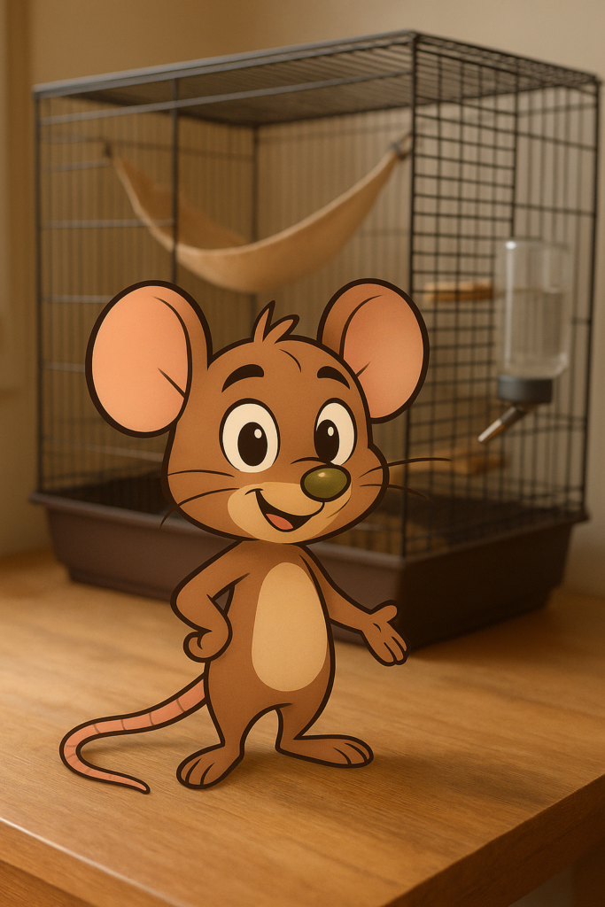 Image de couverture pour l’article "Bien débuter avec un rat domestique : guide complet (habitat, alimentation, soins)"