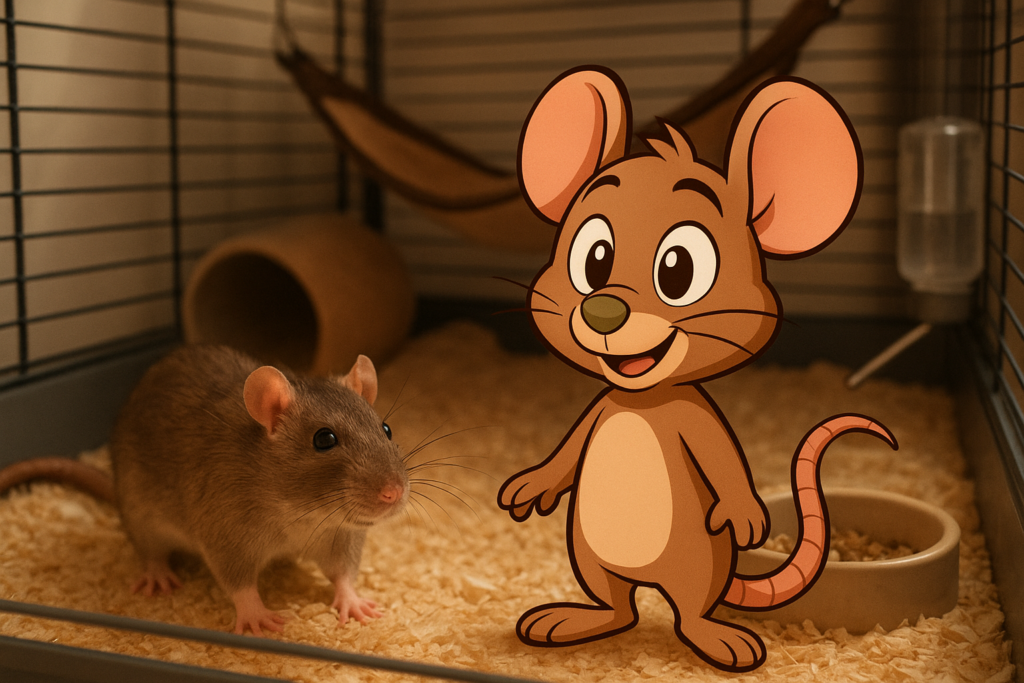 Image de couverture pour l’article "Bien débuter avec des rats domestiques : guide complet pour une adoption réussie"